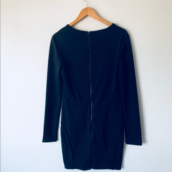 T Alexander Wang Dress navy pockets L NWT - Picture 3 of 6
